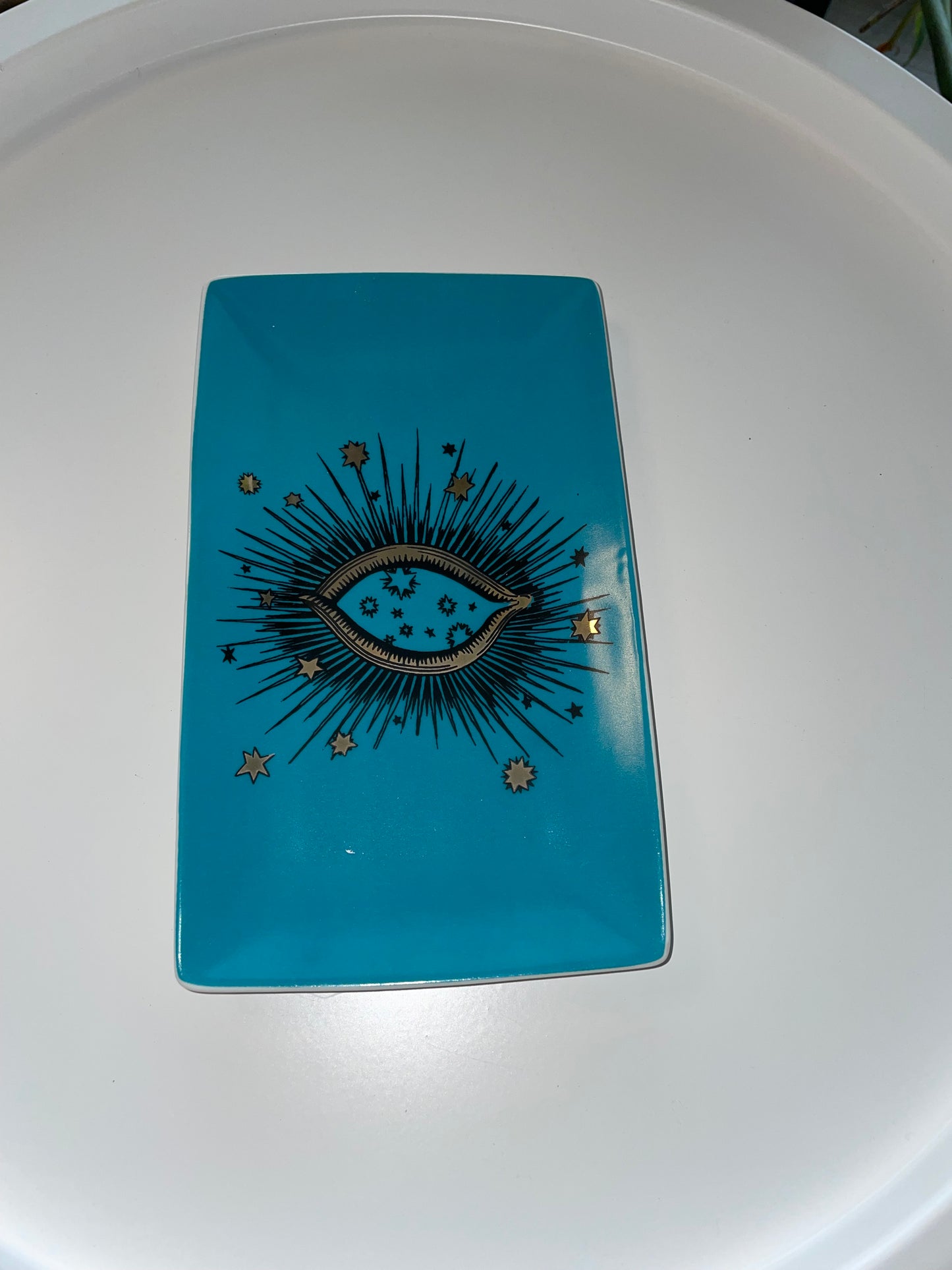 Evil Eye Jar and Jewelry Tray