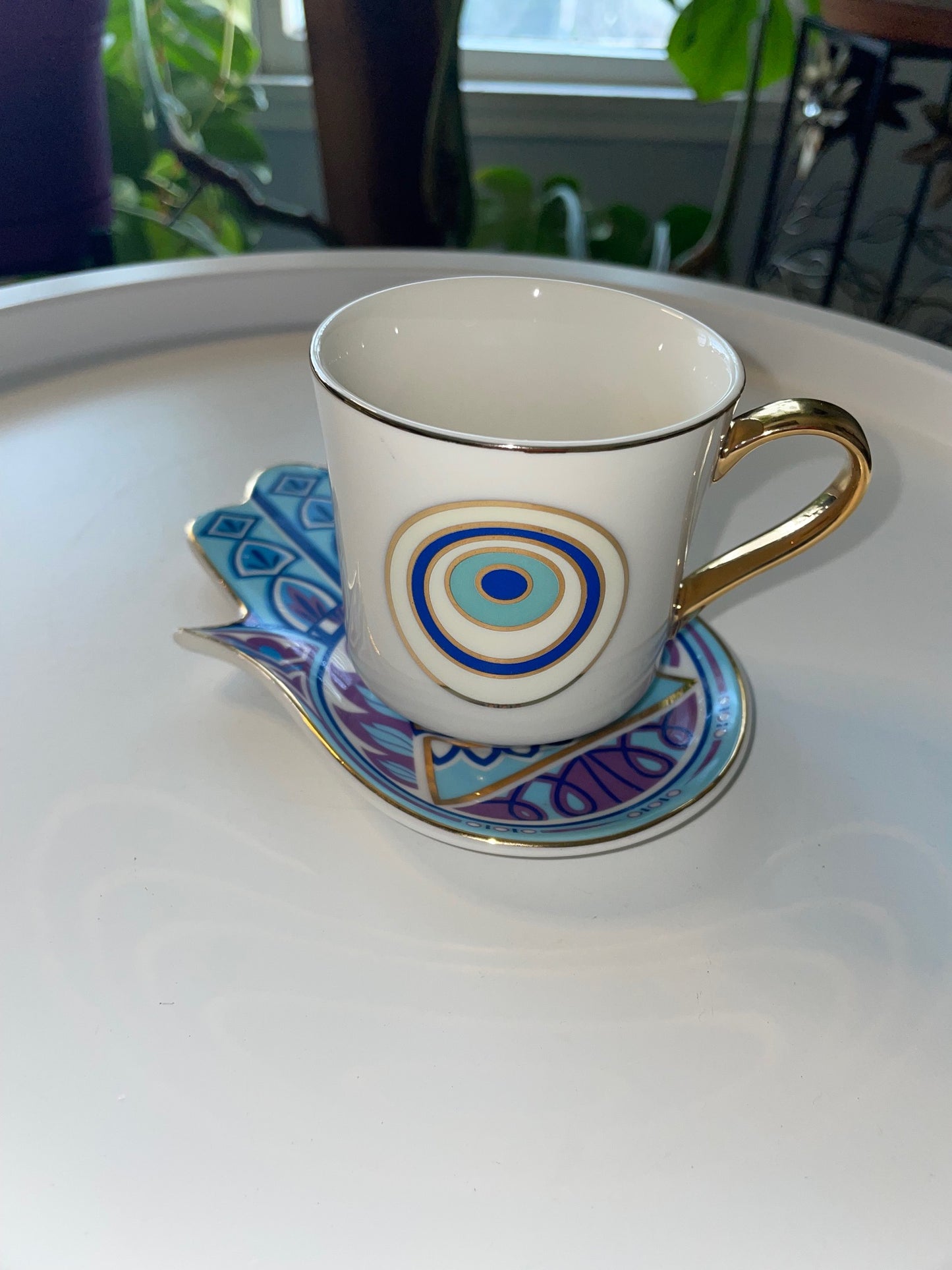 Eye- Tea cup and saucer set