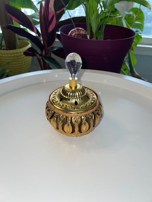 Gold Incense Burner