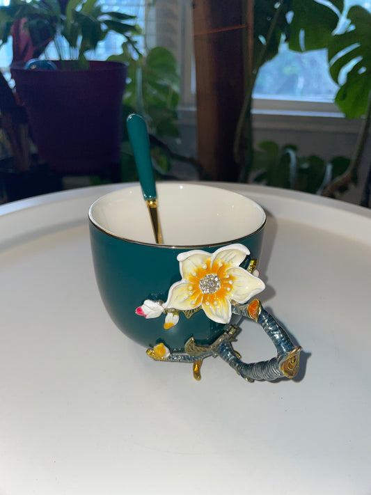 Flower Tea Cup