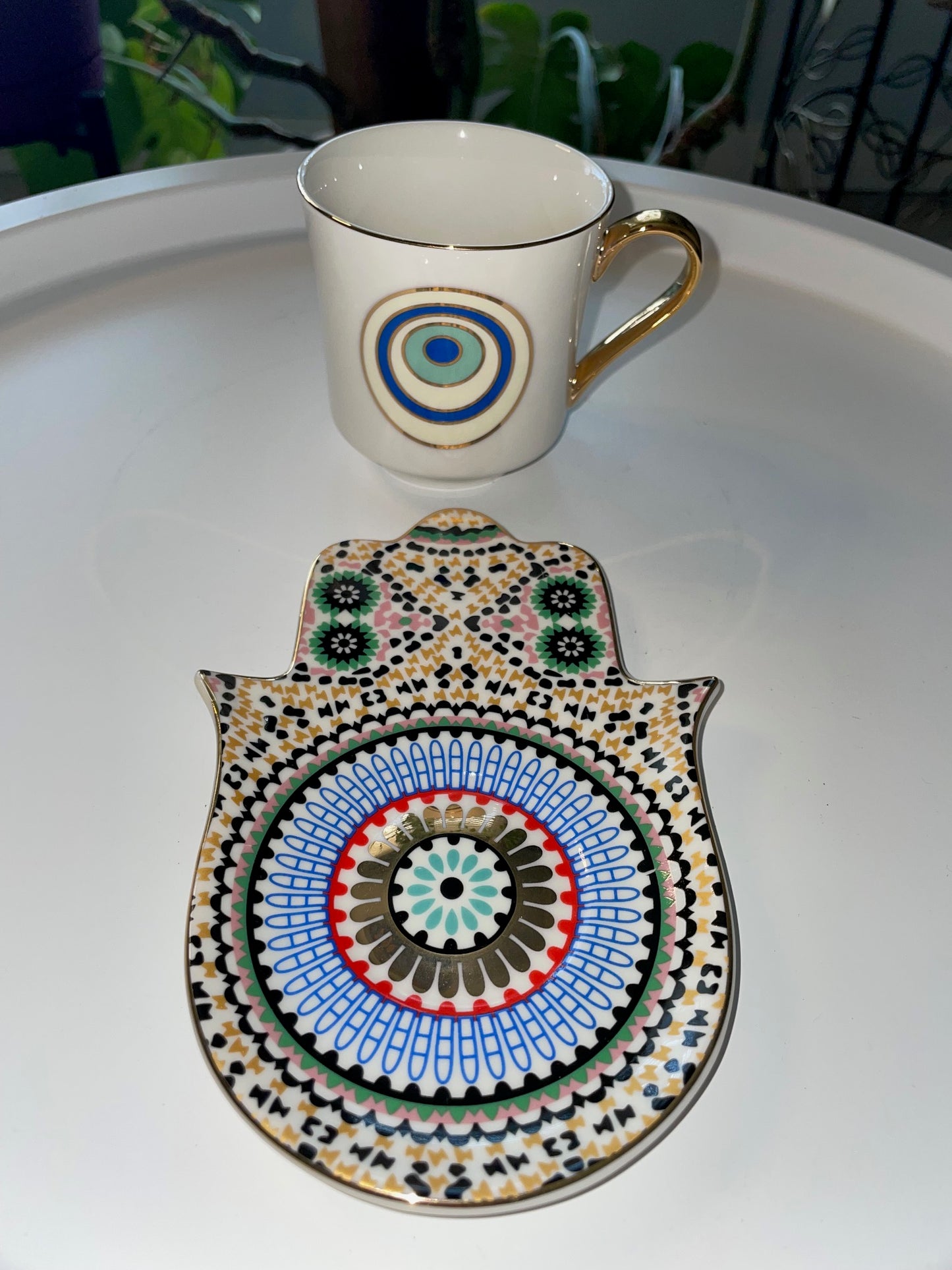 Eye- Tea cup and saucer set