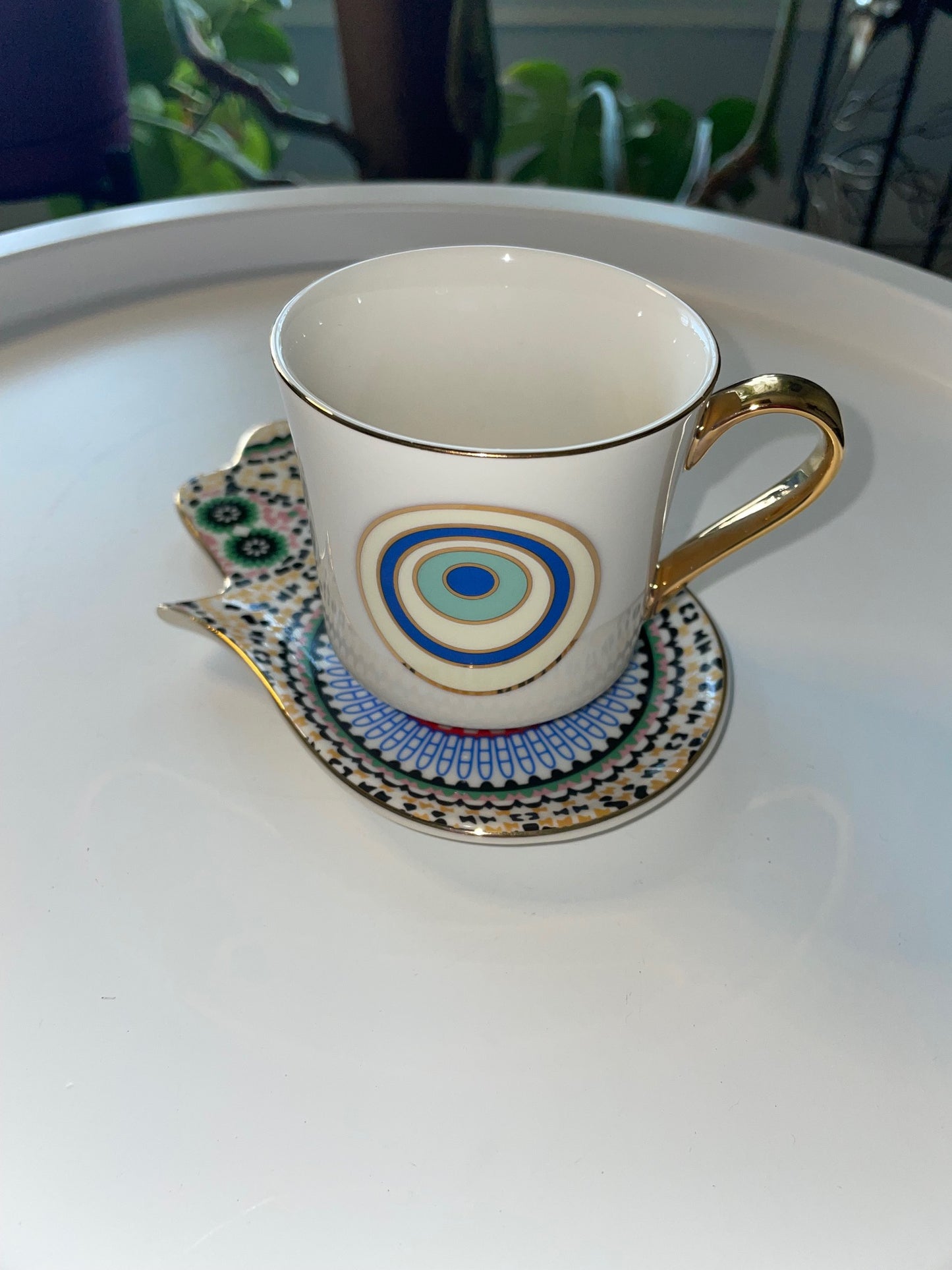 Eye- Tea cup and saucer set