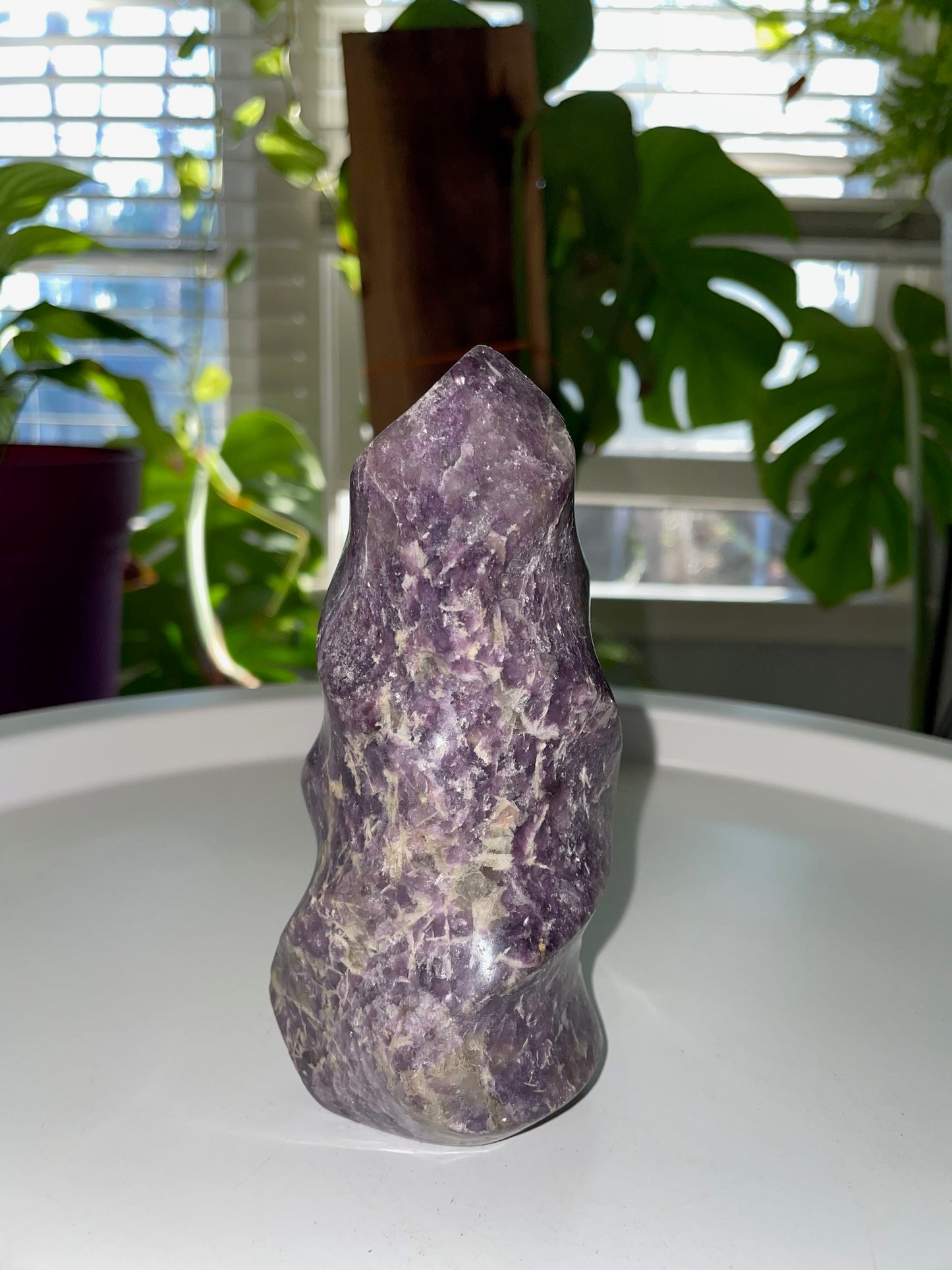 Lepidolite Flame