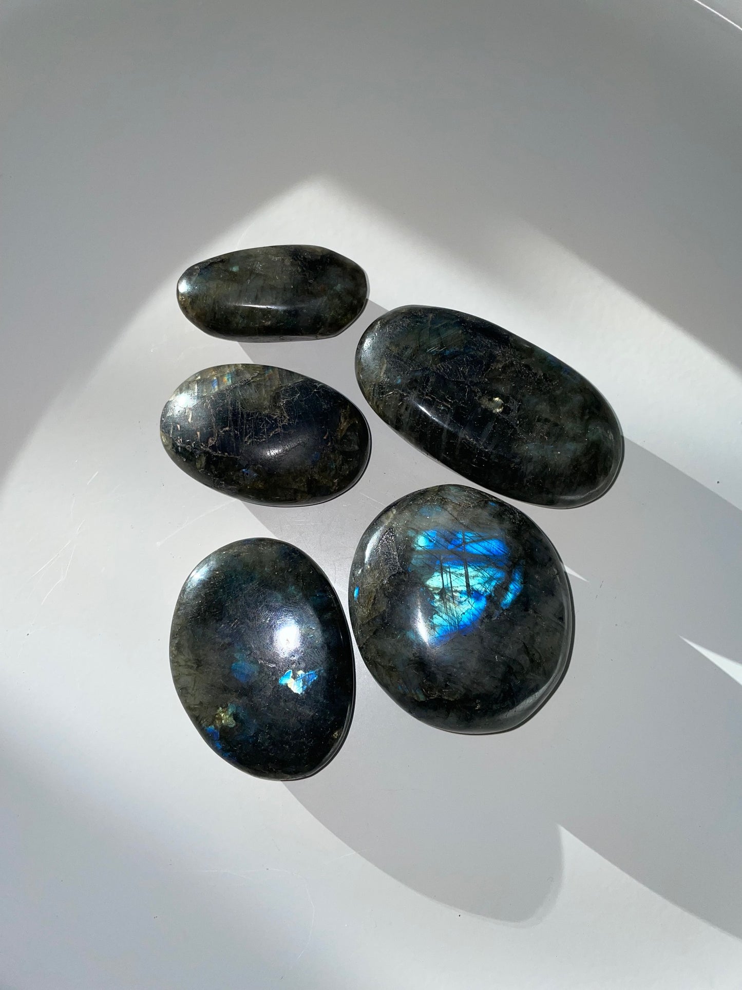 Labradorite Palm Stones