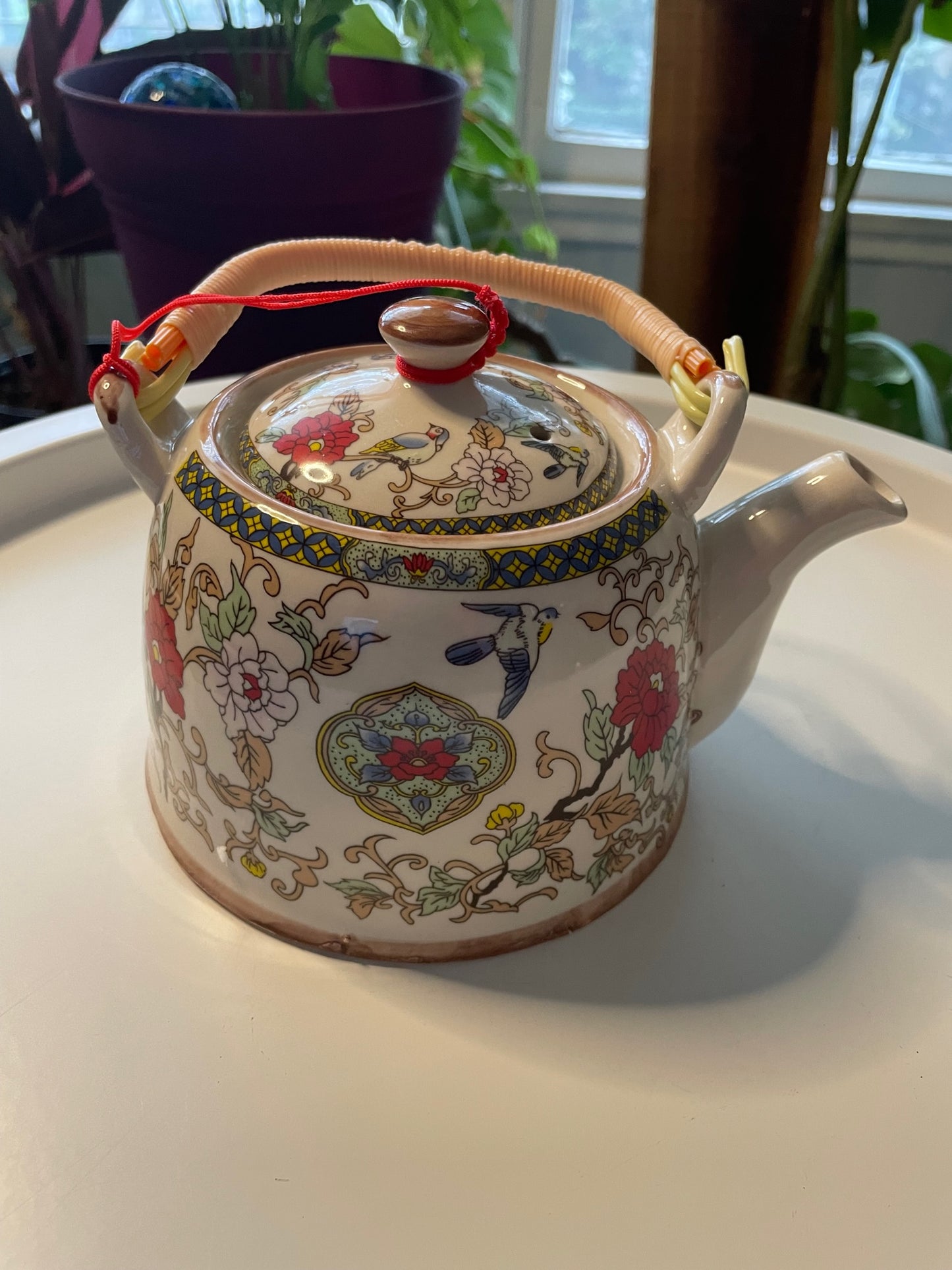 Multi Color Tea Pot – The Purple Mushroom