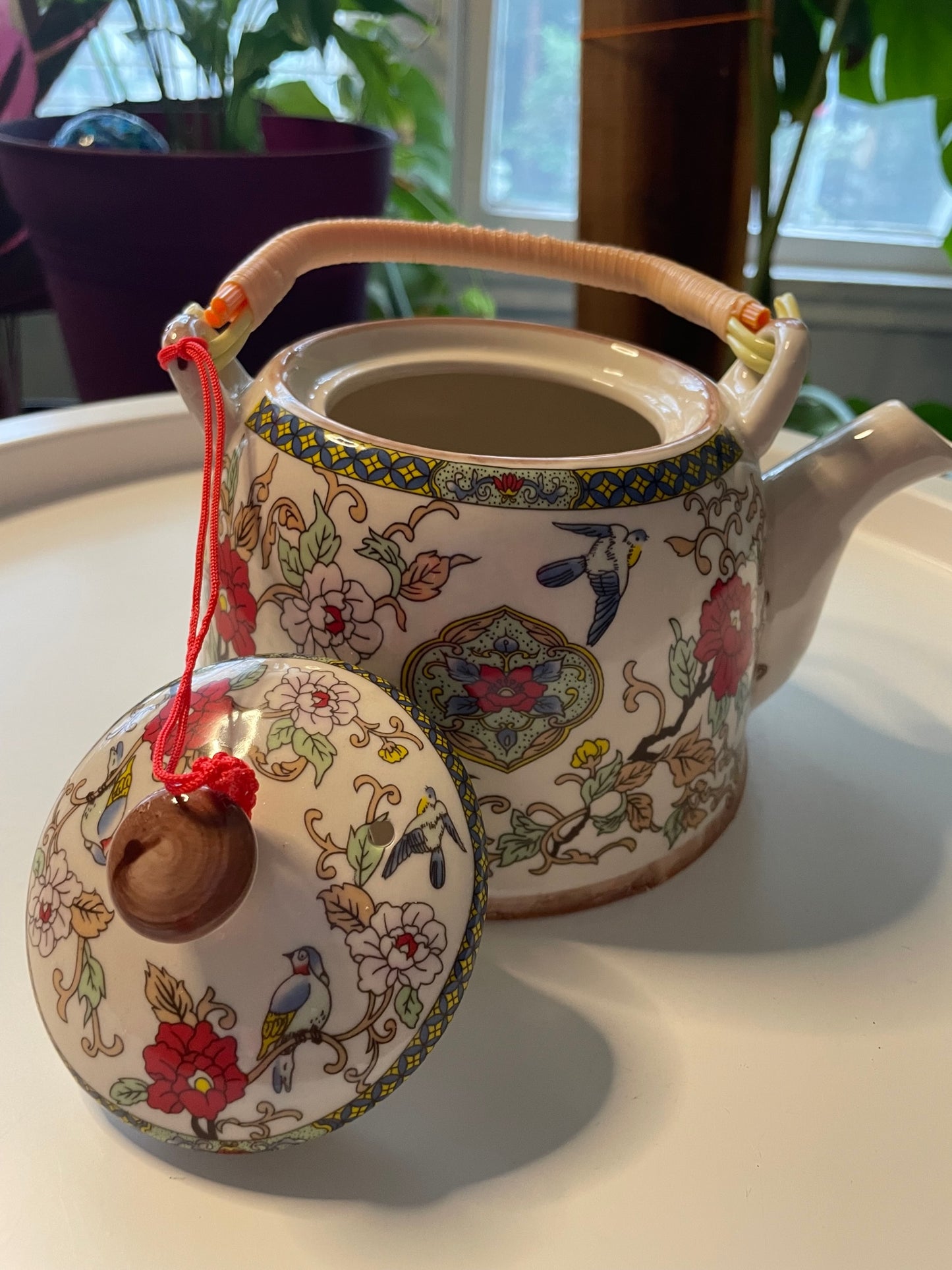Multi Color Tea Pot