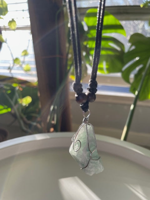 Raw Jade Necklaces