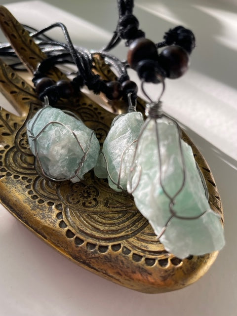 Raw Jade Necklaces