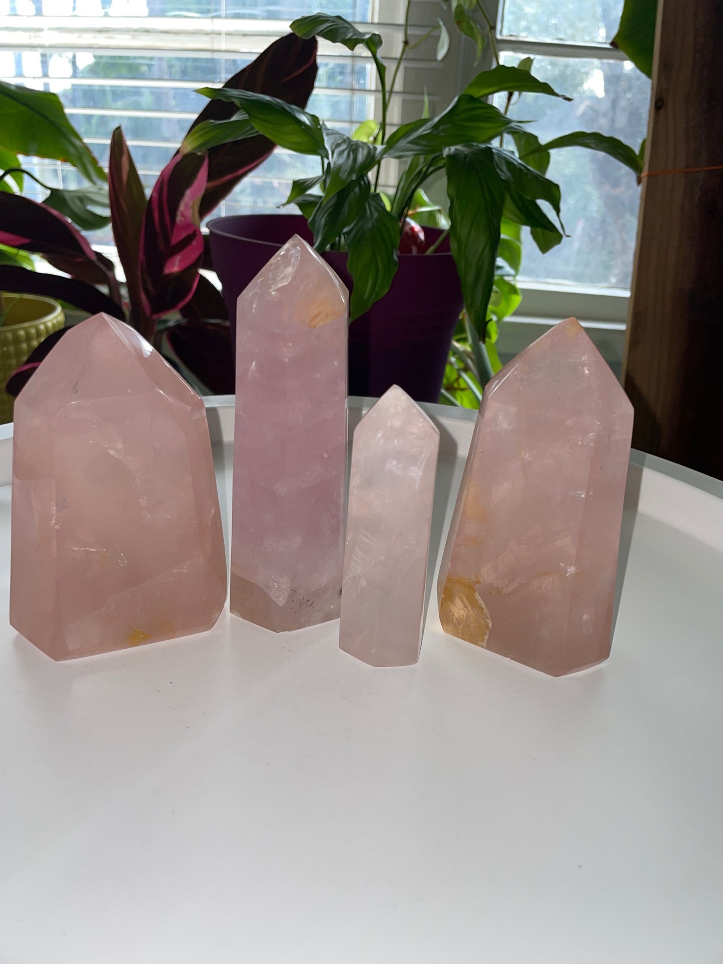 Rose Quartz Points