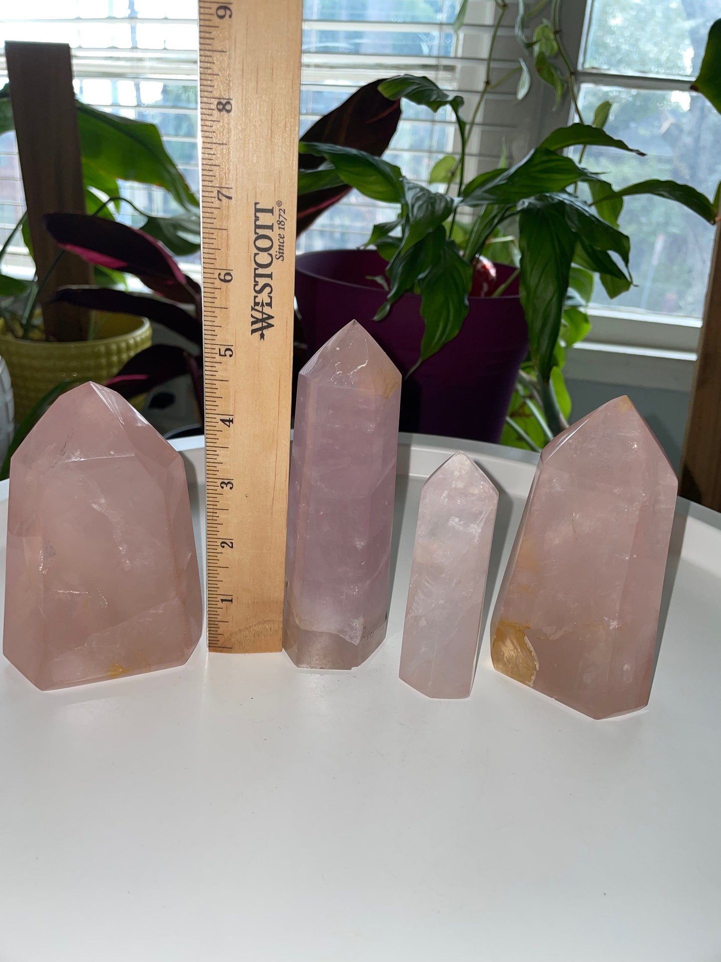 Rose Quartz Points