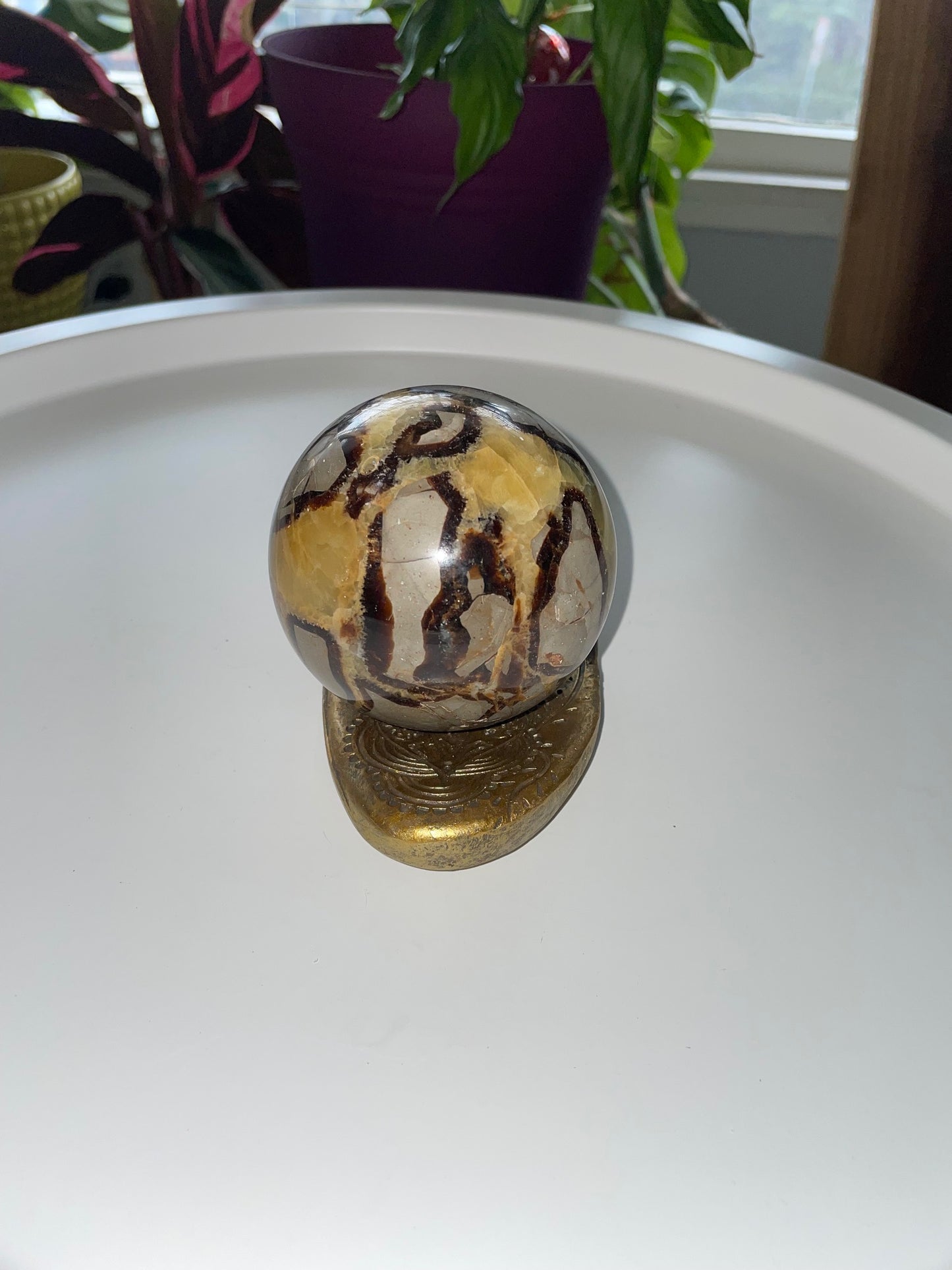 Septarian Sphere